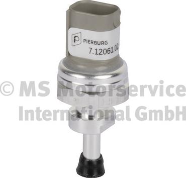Pierburg 7.12061.02.0 - CZUJNIK CIŚN. SPALIN RENAULT CAPTUR 1.5DCI 15-