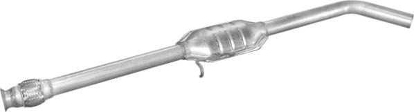 Polmo 21.68 - TŁUMIK ŚRODKOWY RENAULT MEGANE 1.6-2.0