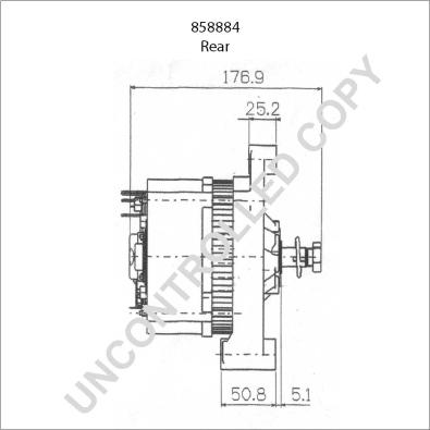 Prestolite Electric 858884 - Alternator