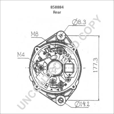 Prestolite Electric 858884 - Alternator