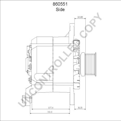 Prestolite Electric 860551 - Alternator