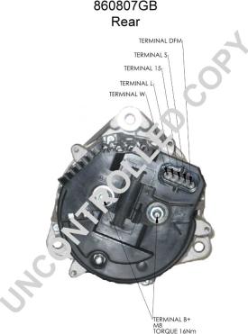 Prestolite Electric 860807GB - Alternator