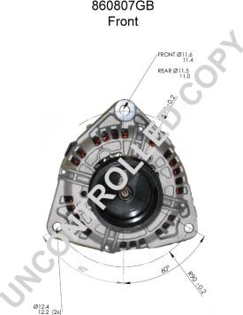 Prestolite Electric 860807GB - Alternator