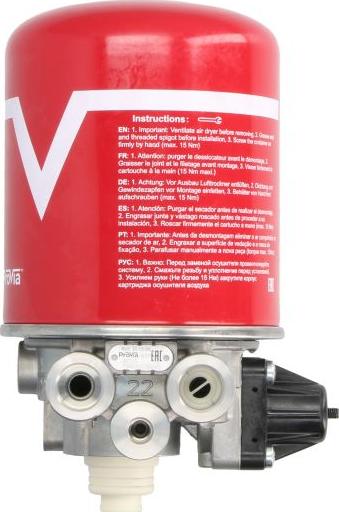 ProVia PRO 122 005 0 — Osuszacz powietrza, instalacja pneumatyczna