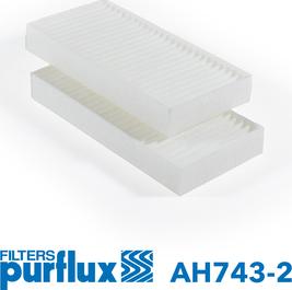 Purflux AH743-2 — Filtr kabinowy