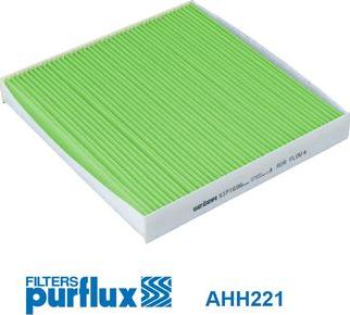 Purflux AHH221 — Filtr kabinowy