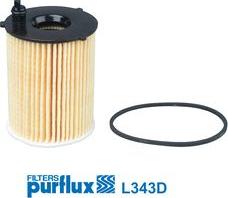 Purflux L343D — Filtr oleju