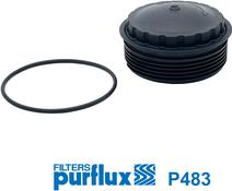 Purflux P483 — Pokrywa, obudowa filtra oleju