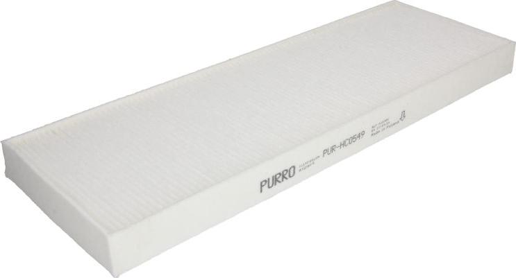 PURRO PUR-HC0549 — Filtr kabinowy