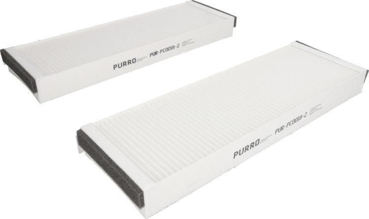 PURRO PUR-PC0018-2 — Filtr kabinowy