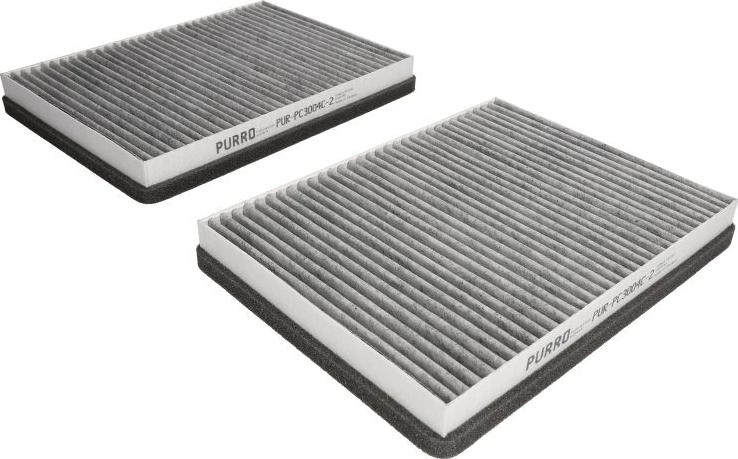 PURRO PUR-PC3004C-2 — Filtr kabinowy