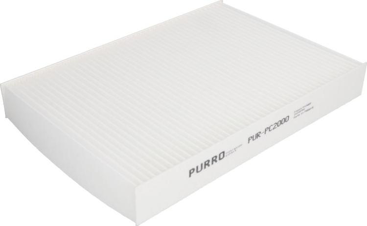 PURRO PUR-PC2000 — Filtr kabinowy