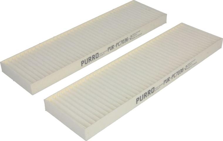PURRO PUR-PC7036-2 — Filtr kabinowy