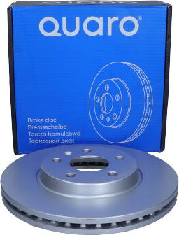 QUARO QD9649 - TARCZA HAM. OPEL P. ASTRA K 1.0-1.6 15- Z POWŁOKĄ ANTYKOROZYJNĄ