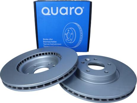 QUARO QD0570 - TARCZA HAM. VOLVO P. V40 1.6-2.5 12- Z POWŁOKĄ ANTYKOROZYJNĄ