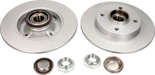 QUARO QD0711 - TARCZA HAM. PEUGEOT T. 307-C4 Z ŁOŻYSKIEM Z POWŁOKĄ ANTYKOROZYJNĄ