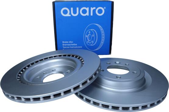 QUARO QD1068 - TARCZA HAM. LANDROVER T. RANGE ROVER 3.0-5.0 4X4 13- POWLEKANE Z POWŁOKĄ ANTYKOROZYJNĄ