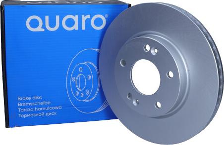 QUARO QD2065 - TARCZA HAM. HYUDNAI P. I30 12- KOŁA 15 Z POWŁOKĄ ANTYKOROZYJNĄ