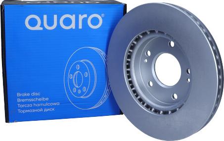 QUARO QD2065 - TARCZA HAM. HYUDNAI P. I30 12- KOŁA 15 Z POWŁOKĄ ANTYKOROZYJNĄ