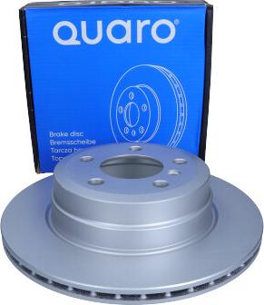 QUARO QD7585 - TARCZA HAM. BMW T. X5-X6 07- 320MM Z POWŁOKĄ ANTYKOROZYJNĄ