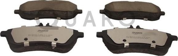 QUARO QP4442C - KLOCKI HAM. DB P. W204 C180-300 BEZ SPORT QUARO SILVER CERAMIC
