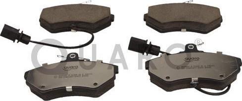 QUARO QP4540C - KLOCKI HAM. VW P. A4-PASSAT 96- Z CZUNIKIEM QUARO SILVER CERAMIC