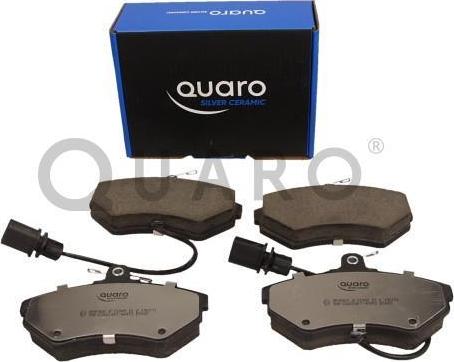 QUARO QP4540C - KLOCKI HAM. VW P. A4-PASSAT 96- Z CZUNIKIEM QUARO SILVER CERAMIC