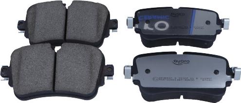 QUARO QP4651C - KLOCKI HAM. AUDI T. Q7 2.0-3.0 QUATTRO 15- QUARO SILVER CERAMIC