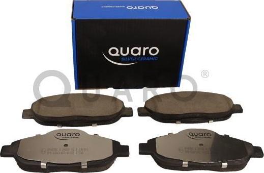 QUARO QP4058C - KLOCKI HAM. PEUGEOT P. 308-3008-5008 07- QUARO SILVER CERAMIC