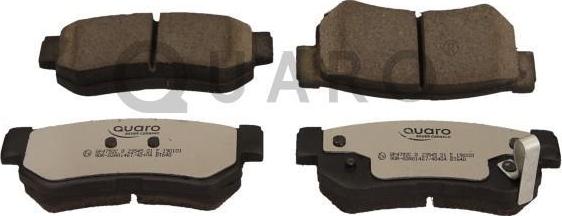 QUARO QP4792C - KLOCKI HAM. HYUNDAI T. SONATA 98--SANTA FE 01--KIA OPIRUS QUARO SILVER CERAMIC