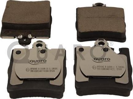 QUARO QP5084C - KLOCKI HAM. DB T. W210-W203 QUARO SILVER CERAMIC