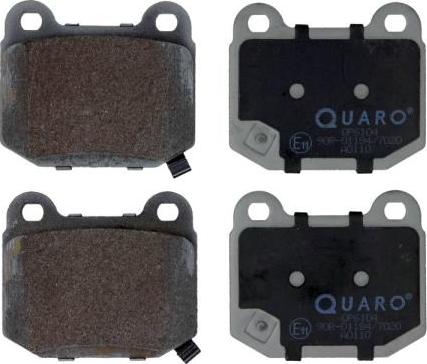 QUARO QP6104 - KLOCKI HAM. NISSAN T. 350Z