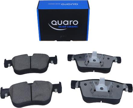 QUARO QP6763C - KLOCKI HAM. PEUGEOT P. 3008-5008 1.2-1.6-1.6-2.0 BLUEHDI 16- QUARO SILVER CERAMIC