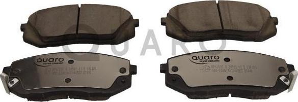 QUARO QP6702C - KLOCKI HAM. KIA P. CARENS 06--IX35 10--SPORTAGE 04- QUARO SILVER CERAMIC