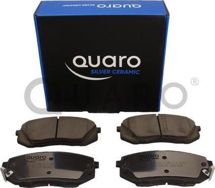 QUARO QP6702C - KLOCKI HAM. KIA P. CARENS 06--IX35 10--SPORTAGE 04- QUARO SILVER CERAMIC