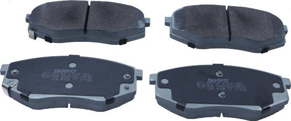 QUARO QP6784 - KLOCKI HAM. HYUNDAI P. IX20 11- SYSTEM TRW