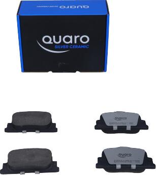 QUARO QP0018C - KLOCKI HAM. TOYOTA T. PRIUS 1.5 03-09 QUARO SILVER CERAMIC