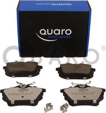 QUARO QP0027C - KLOCKI HAM. MITSUBISHI T. COLT 06--VOLVO S40 QUARO SILVER CERAMIC