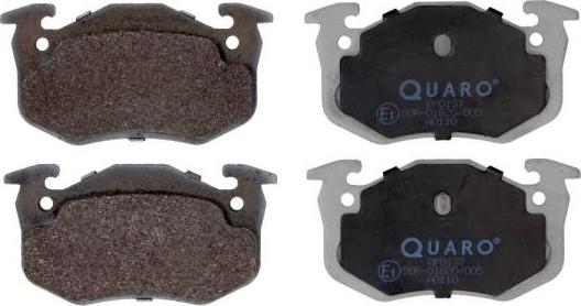 QUARO QP0137 - KLOCKI HAM. RENAULT T. MEGANE-CLIO-19-ZX-XSARA-206-306