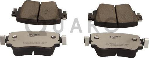 QUARO QP0399C - KLOCKI HAM. SKODA T. OCTAVIA 12--A1-LEON 12- QUARO SILVER CERAMIC