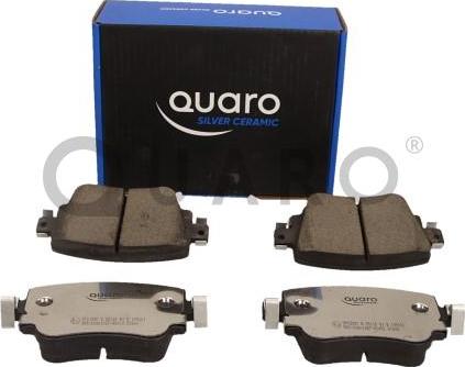 QUARO QP0399C - KLOCKI HAM. SKODA T. OCTAVIA 12--A1-LEON 12- QUARO SILVER CERAMIC