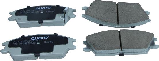 QUARO QP0745 - KLOCKI HAM. HYUNDAI P. ACCENT 94-05-GETZ 02-09-PONY