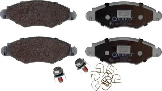 QUARO QP1243 - KLOCKI HAM. PEUGEOT P. 206-306