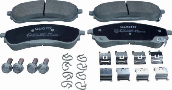 QUARO QP1731 - KLOCKI HAM. FORD T. RANGER 2.0 ECOBLUE 4X4 18-