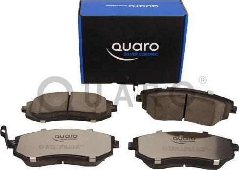 QUARO QP8054C - KLOCKI HAM. SUBARU P. LEGACY 03--FORESTER QUARO SILVER CERAMIC