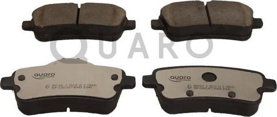 QUARO QP8154C - KLOCKI HAM. DB T. W166-X166 GL-ML CLASS 11- QUARO SILVER CERAMIC