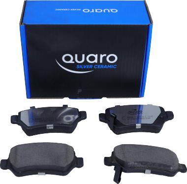 QUARO QP8346C - KLOCKI HAM. OPEL T. ASTRA G-H-ZAFIRA Z CZUJNIKIEM QUARO SILVER CERAMIC