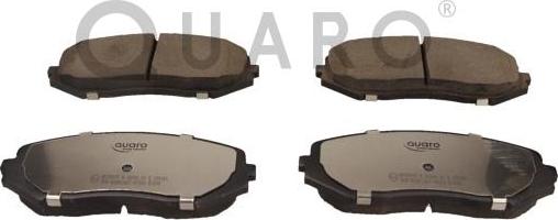 QUARO QP3907C - KLOCKI HAM. SUZUKI P. GRAND VITARA 05- QUARO SILVER CERAMIC