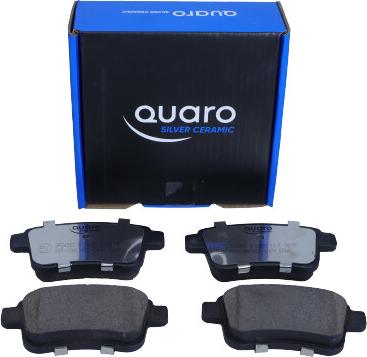 QUARO QP3458C - KLOCKI HAM. RENAULT T. KANGOO 08--DB CITAN 12- QUARO SILVER CERAMIC