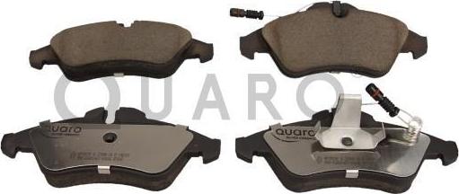 QUARO QP3515C - KLOCKI HAM. DB P. SPRINTER 208-314 95--VITO-LT 96- QUARO SILVER CERAMIC